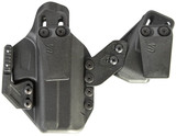 Blackhawk 416125BK Stache Premium Kit IWB Size 25 Black Polymer Belt Clip Fits S&W M&P 9/40 Ambidextrous