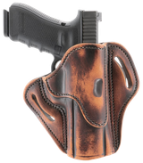 1791 Gunleather ORBH24SVTGR BH2.4S Optic Ready Size 2.4S Vintage Leather Belt Slide Fits H&K VP9SK/FN 509 Right Hand