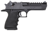 Magnum Research DE50L5IMB Desert Eagle L5 50 AE 5" with Muzzle Brake 7+1 Black Hardcoat Anodized Aluminum Frame Black Carbon Steel Slide Black Hogue Wraparound Rubber Grip