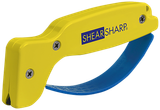 AccuSharp 002C ShearSharp Scissors Sharpener Diamond Tungsten Carbide Sharpener Yellow/Blue