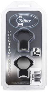 Talley 940412 Scope Mount/Ring Combo  Black Anodized Aluminum 1" Tube Browning T-Bolt Medium Rings 0 MOA