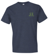 Hornady Gear 30992 Hornady T-Shirt Logo Stamp Indigo Short Sleeve Medium