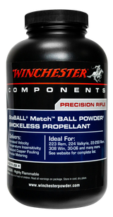 Winchester Powder STABALLMATCH1 Staball Match Rifle Powder 1LB