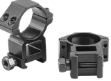 Riton Optics X1H Scope Rings  Matte Black 1" High
