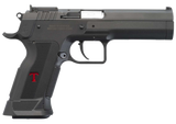 Tanfoglio IFG TFSTOCK3P40 Stock III  Full Size 40 S&W 13+1, 4.44" Black Polygonal Rifled Barrel, Black Serrated Slide, Black Polymer Frame w/Beavertail, Polymer Grip