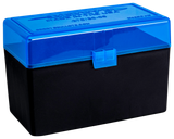 Berry's 82467 Ammo Box  243/308Win Blue/Black Polypropylene 50rd