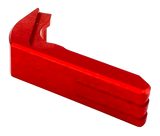 Cross Armory CRGMCRD Mag Catch  Extended Compatible w/ Glock Gen1-3/P80 Red Anodized Aluminum