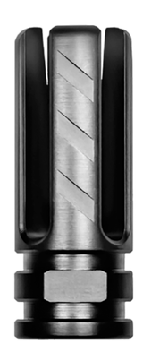 Rise Armament RA-703-223-BLK Veil Flash Hider Black Nitride Finish 416R Stainless Steel with 2.25" OAL for 22 Cal AR-15