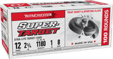 Winchester Ammo TRGTL128VP Super-Target Xtra-Lite 12Gauge 2.75" 1oz 8Shot 100 rd Box