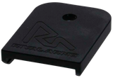 Rival Arms RA70G001A Mag Baseplate  9mm Luger/40 S&W/357 Sig, Compatible w/Glock (except 36/42/43/48), Black Aluminum