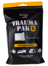 Adventure Medical Kits 20640295 Trauma Pak I  Stop Bleeding Clotting Gauze