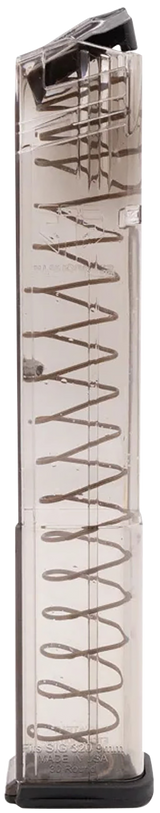 ETS Group SG932030 Pistol Mags  Clear Detachable 30rd 9mm Luger for Sig P320