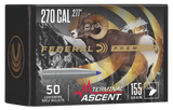 Federal PB277TA2 Premium Terminal Ascent Component 270Cal 155gr 50 Per Box/4 Case
