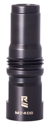 Rugged Suppressor MD002 M240B Muzzle Device Black with 25/32x24 Threads & Dual Taper Locking System for Surge762, Razor762 & Micro30 Suppressors