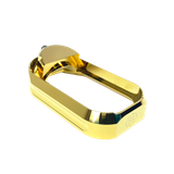 Cross Armory CRGFMWGD Flared Magwell  Compatible w/Glock Gen1-3 Gold Anodized Aluminum