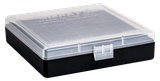 Berry's 16678 Ammo Box  40S&W/45ACP Clear/Black Polypropylene 100rd