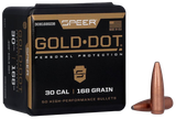 Speer 308168GD Gold Dot  30Cal 168gr Soft Point 50 Per Box/20 Case