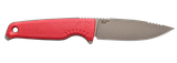 S.O.G SOG17790257 Altair FX  3.40" Fixed Clip Point Plain Satin TiCN Cryo CPM 154 SS Blade, Canyon Red GRN Handle, Includes Sheath