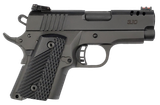 Rock Island 56639 BBR  Compact 9mm Luger 10+1., 3.10" Black Steel Barrel, Black Parkerized Serrated Steel Slide, Black Parkerized Steel Frame w/Beavertail, Black G10 Grip