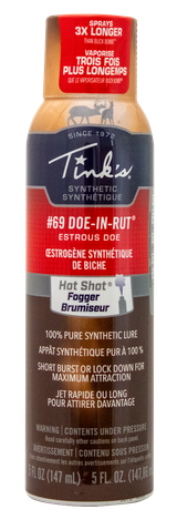 Tinks W5271 BL #69 Fogger Deer Attractant Doe In Estrus Scent 5 oz Aerosol