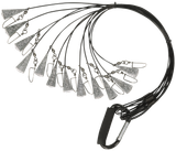 Higdon Outdoors 30323 Battleship Rig  Black 36" Long 12 Pack
