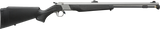 CVA PR2117S Wolf V2 50 Cal 24" Matte Stainless Steel Barrel, Drilled & Tapped Stainless Steel Receiver, Fixed Black Synthetic Stock