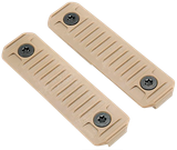 Strike Industries AR-CM-COVER-L-FDE Cable Management Cover Long 3.14"L Flat Dark Earth Polymer for M-Lok