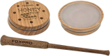 Foxpro HPCRYSTAL Honey Pot  Friction Call Turkey Sounds Attracts Turkeys Natural Honey Locust Wood/Crystal