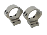 Talley SB940735 Scope Mount/Ring Combo  Smoked Bronze Cerakote 1" Tube Fits X-Bolt Medium Rings