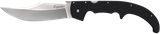 Cold Steel CS62MGC Espada  XL 7.50" Folding Clip Point Plain AUS-10A SS Blade/9.25" Black w/Polished Bolsters G10 Handle Includes Belt Clip