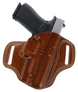 Galco CM876 Combat Master  OWB Tan Leather Belt Slide Fits Springfield Hellcat Pro Right Hand
