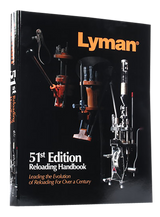 Lyman 9816054 51ST Reloading Handbook Hard Book
