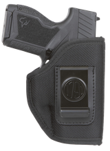 1791 Gunleather PNIWB1BLKR Premium Nylon  IWB Size 01 Black Ballistic Nylon Belt Clip Right Hand