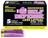 Brenneke SL122SDLL Self Defense  12Gauge 2.75" 1/3oz Sabot Slug Shot 5 Per Box/50 Case