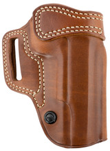 Galco AV212R Avenger  OWB Tan Leather Belt Slide Fits 1911 5" w/wo Red Dot Right Hand