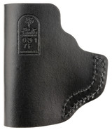 DeSantis Gunhide 031BA7FZ0 Insider  IWB Black Leather Belt Clip Fits Ruger LCP II Right Hand