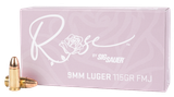 Sig Sauer E9MMB1ROSE50 Rose  9mm Luger 115gr Full Metal Jacket 50 Per Box/20 Case