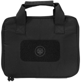 Beretta USA FO471001890999UNI Pistol Case  Black 600D Polyester Holds 1 Handgun