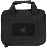 Beretta USA FO471001890999UNI Pistol Case  Black 600D Polyester Holds 1 Handgun
