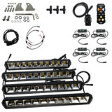 Foxpro MUDCT4KIT Mud Cutter Light Kit  Black 2810/3380/4408 Lumens White/Amber/Mixed LED