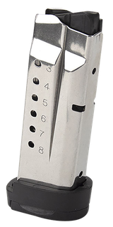 Ed Brown RMPMAG8SHIELD M&P  8rd Extended 9mm Luger Fit S&W M&P Shield Stainless Steel