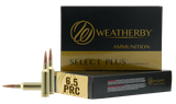 Weatherby R65PRC156EH Select Plus  6.5PRC 156gr Berger Elite Hunter 20 Per Box/10 Case
