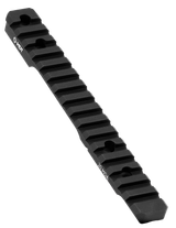 Mdt Sporting Goods Inc 102187BLK Picatinny Scope Rail  Black Anodized Aluminum 11" Long, Fits Remington 700 SA, 20 MOA