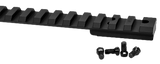 Warne V48420MOA Vapor Picatinny Rail Black Anodized Aluminum Ruger American Short Action, 20 MOA