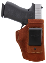 Galco STO858 Stow-N-Go  IWB Natural Leather Belt Clip Fits S&W M&P 380EZ Right Hand