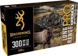 Browning Ammo B192503002 Long Range Pro  300Win Mag 180gr 20 Per Box/10 Case