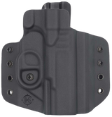 C&G Holsters 1212100 Covert  OWB Black Kydex Belt Loop Fits Walther PDP 4" Right Hand