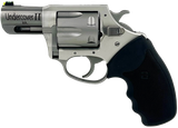 Charter Arms 53620 Undercover II Large 38 Special, 6 Shot 2.20" Matte Stainless Steel Barrel & Cylinder, Anodized Aluminum Frame w/Black Finger Grooved Rubber Grip, Exposed Hammer