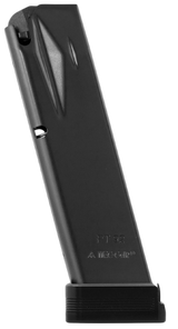 Mec-Gar MGPT9220M Taurus Competition 20rd 9mm Luger, Fits Taurus PT92/PT99 Black
