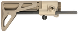 Maxim Defense MXM47563 Combat Carbine Stock (CCS) Gen 6 FDE Aluminum, Includes Buffer Tube, Fits AR-15 Platform
